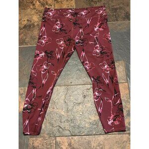 Xxl 2x fabletics Salar Printed Powerflex Compression Leggings